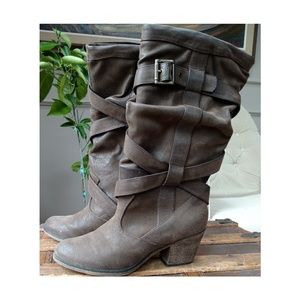 Rocket Dog faux leather boots
